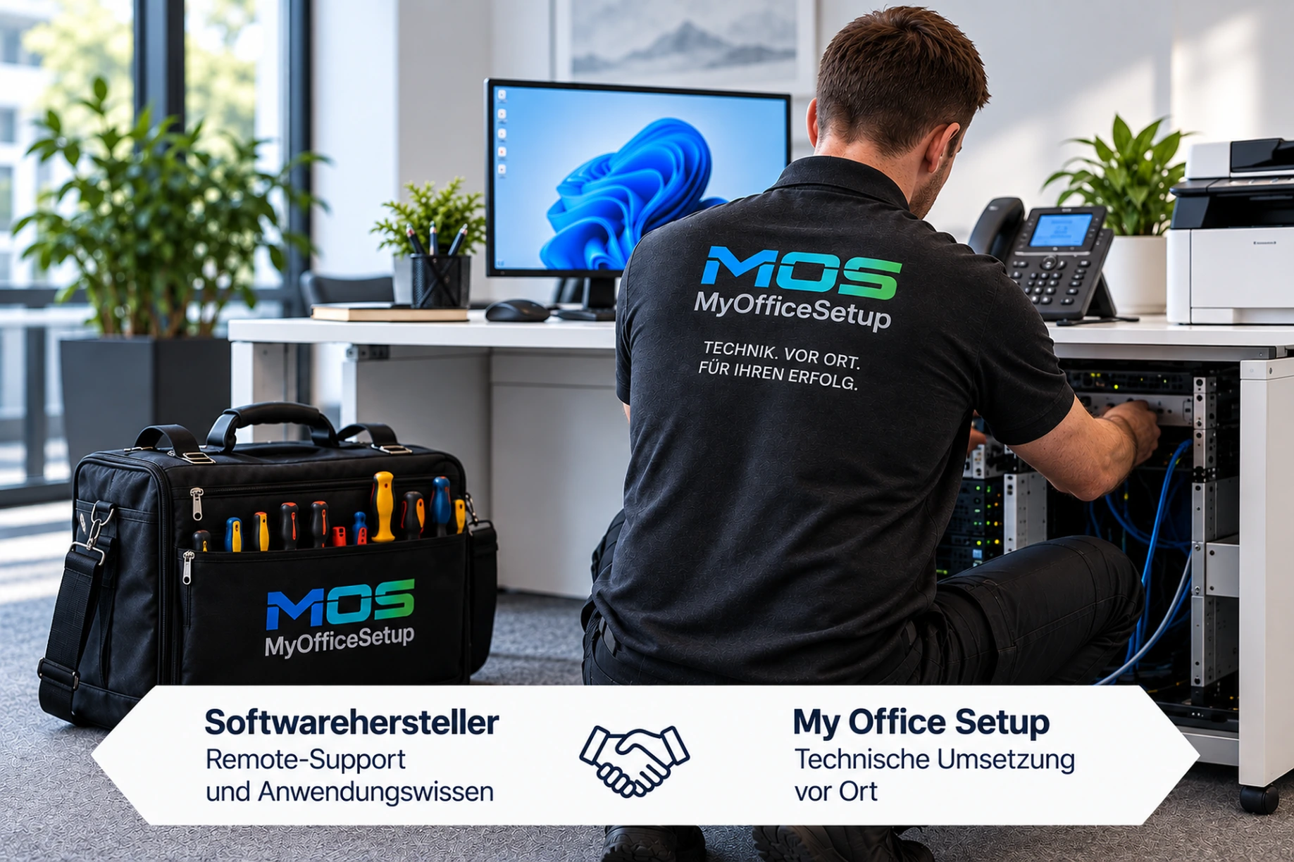 Technischer Support für Branchensoftware